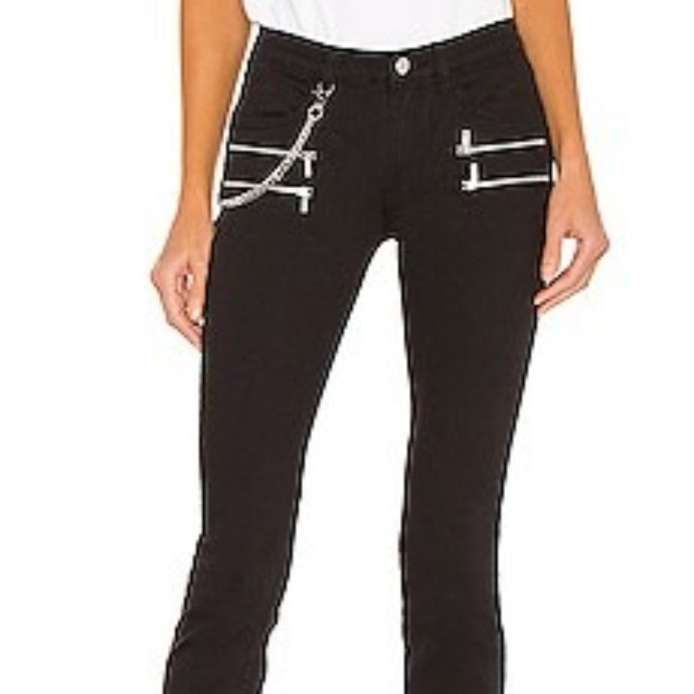 NWT We Wore What X Revolve Rocker Low Rise - Picture 2 of 13